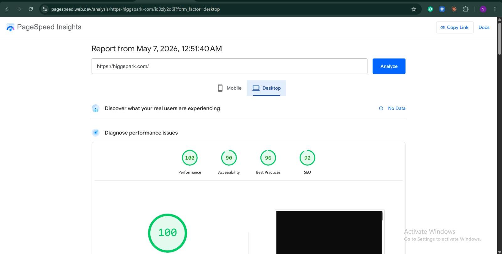Making Higgspark.com Faster, Smoother, and More User-Friendly